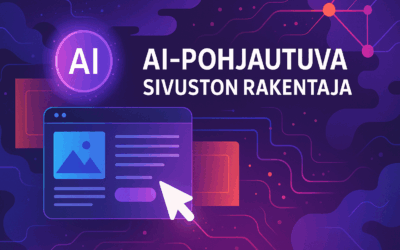 Uusi tekoälyyn pohjautuva sivuston rakentaja nyt asiakkaidemme käytössä